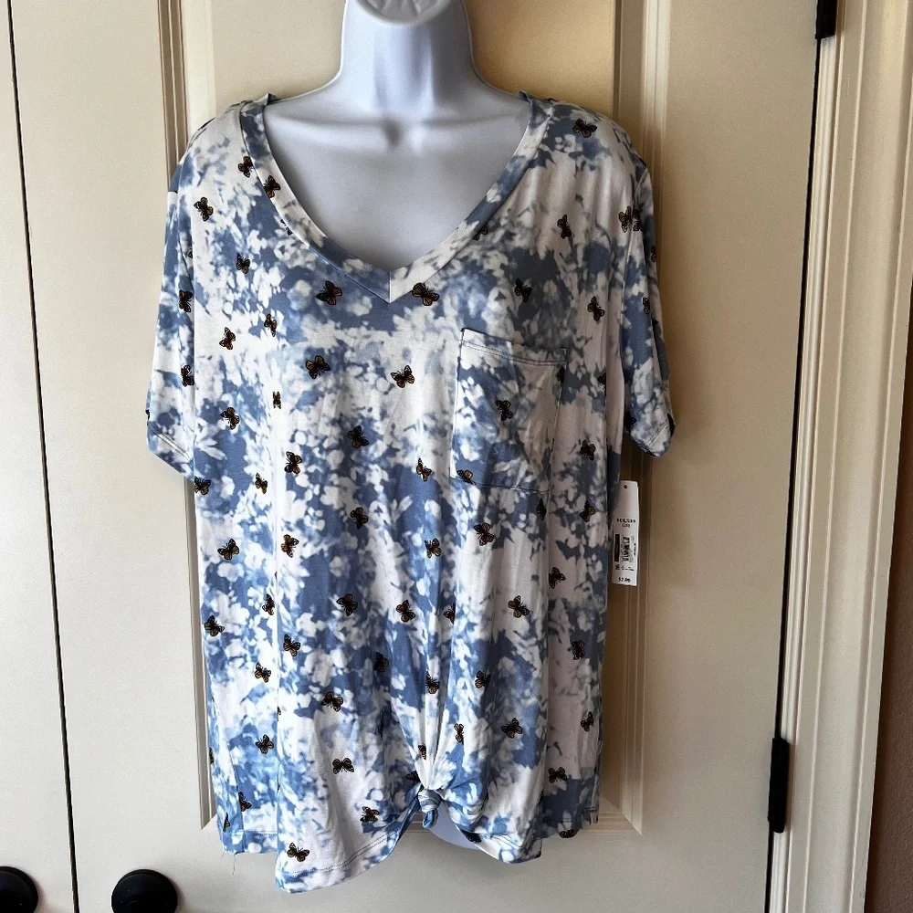 No Boundaries V-Neck T-Shirt size 3X - Picture 1 of 5